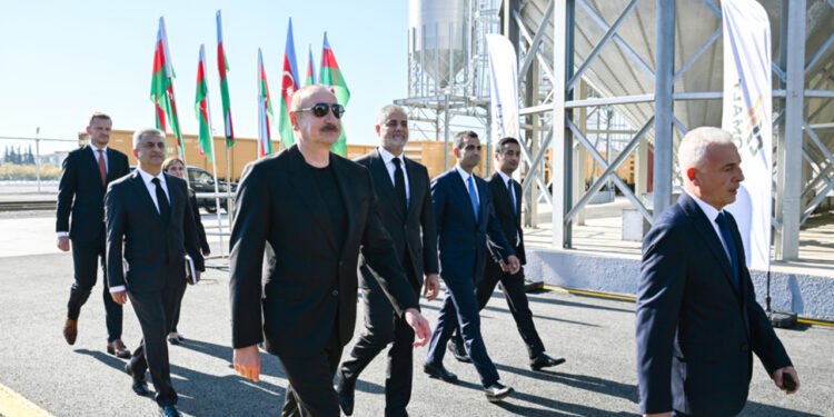 Prezident İmişlidə açılış etdi - FOTOLAR