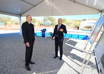 Cəbrayıl şəhərində ikinci və üçüncü yaşayış komplekslərinin təməli qoyulub