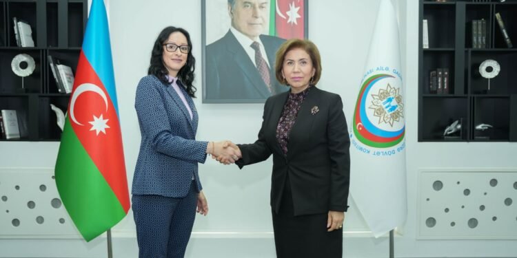 Dövlət Komitəsində Serbiya Respublikasının ailə rifahı və demoqrafiya naziri ilə görüş keçirilib