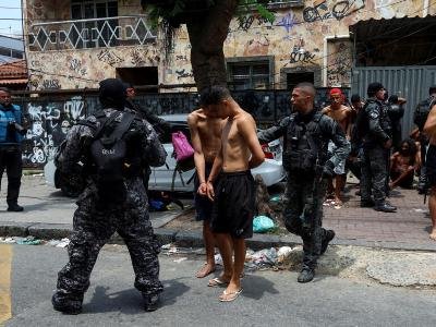 Braziliyada polisin gecəqondularda əməliyyat keçirdi: 130-dan çox adam ölüb