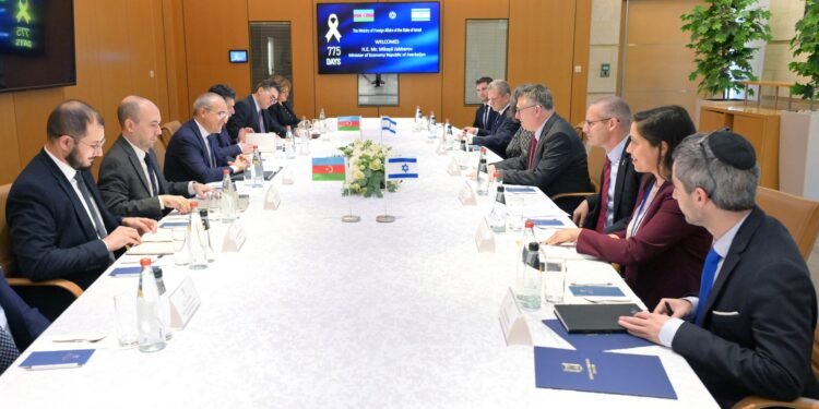Azərbaycan nümayəndə heyətinin İsrailə səfəri çərçivəsində görüşlər keçirilib