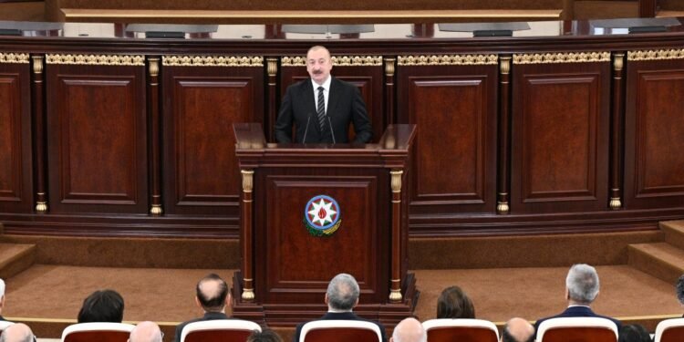 Azərbaycan Prezidenti: Bizim dilimiz çox zəngindir və xarici kəlmələrə ehtiyac da yoxdur