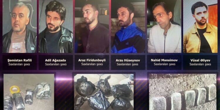 DİN əməliyyat keçirdi - 21 kq narkotik vasitə və 600 ədəd psixotrop həb aşkarlandı