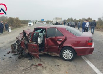 İmişlidə zəncirvari qəza – Xəsarət alanlar var