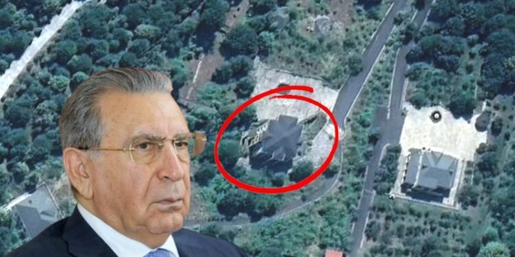 Ramiz Mehdiyevin Qəbələdəki gülləkeçirməz villasının peyk GÖRÜNTÜSÜ