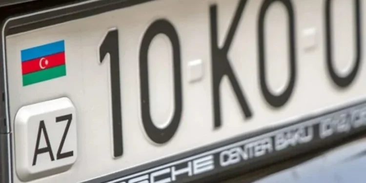 Nömrə nişanlarında dəyişiklik: “mikroçip” və “defis” işarələri ləğv edildi