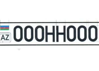 Azərbaycanda yeni 3 rəqəmli avtomobil nömrələri