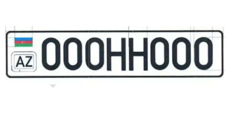 Azərbaycanda yeni 3 rəqəmli avtomobil nömrələri