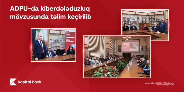 Kapital Bank-ın kiberdələduzluqla mübarizə mövzusunda təlimləri davam edir