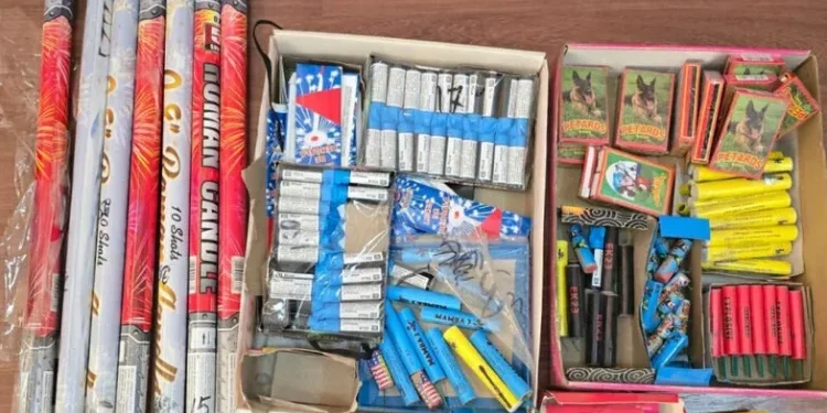 Son iki gün pirotexniki vasitələr satan 23 nəfər saxlanıldı