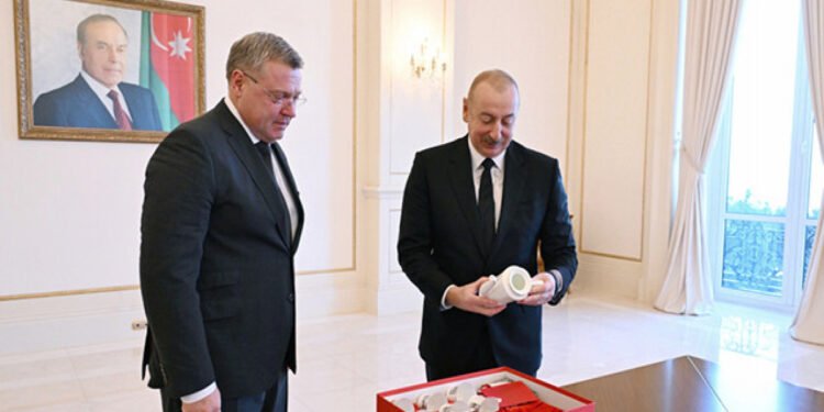 Həştərxanın qubernatoru Prezidenti təbrik etdi