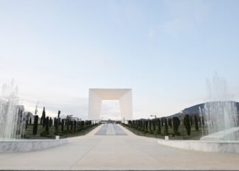 Prezident Xankəndidə Zəfər parkının açılışında iştirak edib