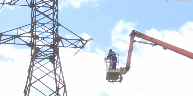 “Azərişıq” ASC Xocavənd rayonunun elektrik şəbəkəsini yeniləyir