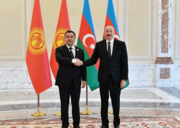 Sadır Japarov İlham Əliyevi təbrik etdi