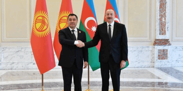 Sadır Japarov İlham Əliyevi təbrik etdi