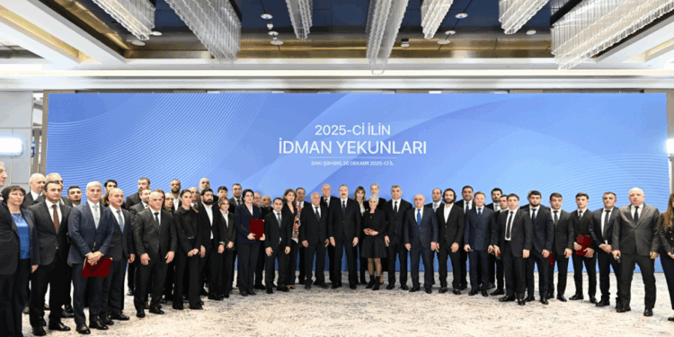Prezident idman yekunlarına həsr olunan tədbirdə