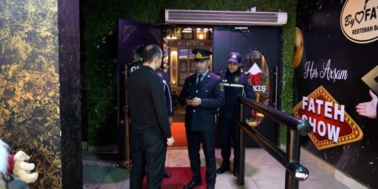 Polis bu ərazidə profilaktik tədbirlər keçirib