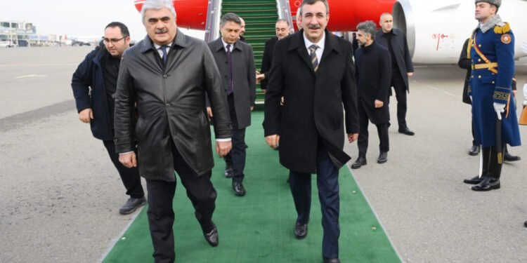 Cevdet Yılmaz Azərbaycana gəldi - Fotolar