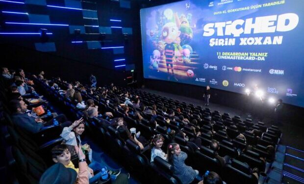 “CineMastercard”da “Stiçhed. Şirin Xoxan” animasiyasının azərbaycanca dublyajı baş tutub - FOTOLAR