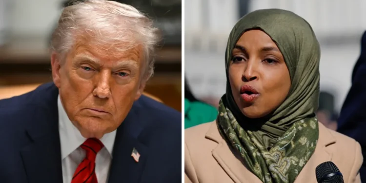 Tramp bu dəfə də mühacirləri hədəf aldı - Somali əsilli konqresmeni biabır etdi