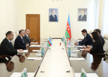 Səhiyyə Nazirliyində İtaliyanın Azərbaycandakı səfiri ilə görüş keçirilib