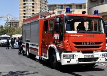 Bakıda uşaq bağçasında YANĞIN