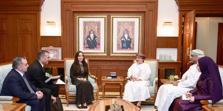 Leyla Əliyeva Omanda səfərdədir - FOTOLAR