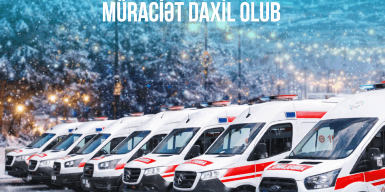 Bayram günlərində təcili tibbi yardım xidmətinə rekord sayda müraciət daxil olub