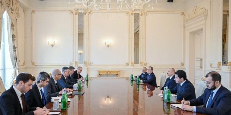 Prezident İsrailin XİN başçısını qəbul etdi - FOTO