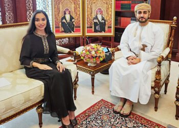 Leyla Əliyeva Oman Sultanlığının Vəliəhdi ilə görüşdü – FOTOLAR