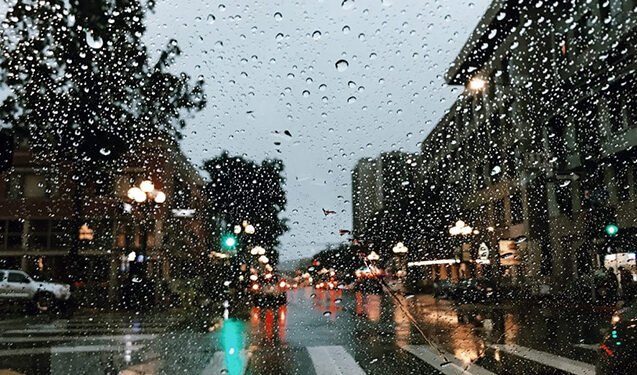 Yağışla bağlı - Xəbərdarlıq