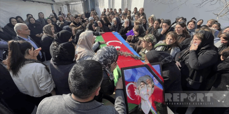 İtkin şəhidimiz dəfn olundu - FOTOLAR