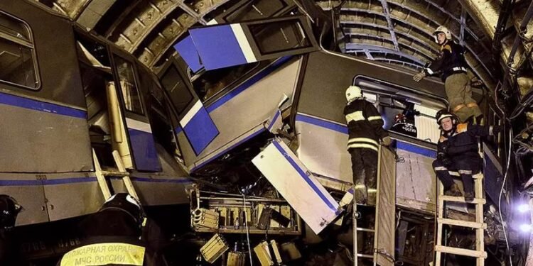 Moskva metrosunda partlayış