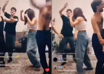 İçkili gənclərin videosu mübahisə yaratdı