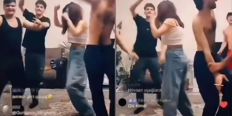 İçkili gənclərin videosu mübahisə yaratdı