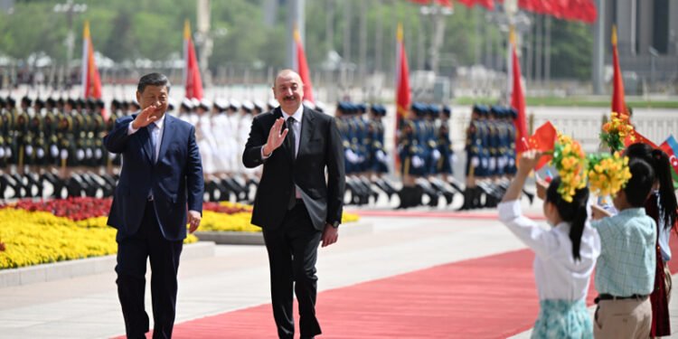 İlham Əliyev Si Szinpinə məktub göndərdi