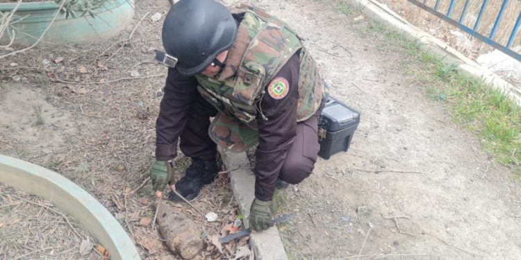 Sumqayıtda sursat aşkar edilib - VİDEO