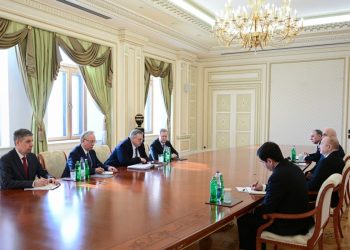 Prezident Aleksey Overçuku qəbul qəbul etdi – FOTOLAR