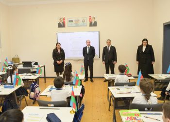 Elm və təhsil naziri Şuşada tədris prosesini izlədi