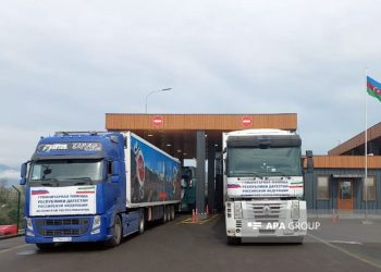 Rusiyanın göndərdiyi humanitar yardım karvanı Azərbaycandan İrana keçib