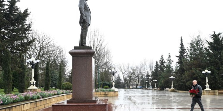 İlham Əliyev Şamaxıdadır - Fotolar