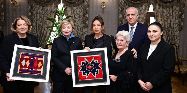 Mehriban Əliyeva Gürcüstanda Azərbaycan Mədəniyyəti Muzeyində - FOTOLAR