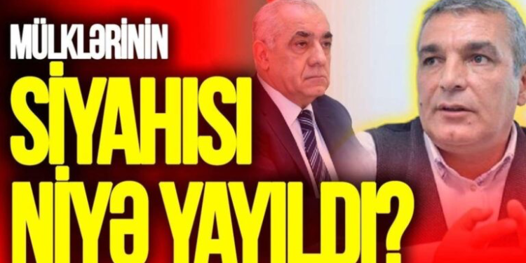 Baş nazirin mülklərinin siyahısı niyə yayıldı? 