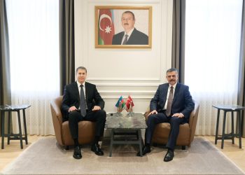 Daxili işlər naziri Vilayət Eyvazov türkiyəli həmkarı ilə görüşüb – FOTOLAR