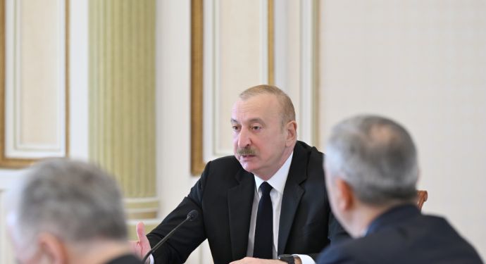 Prezident: Son vaxtlar kənd təsərrüfatı istehsalında dinamika məni qane etmir