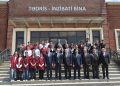 Emin Əmrullayev İsmayıllı Dövlət Peşə Təhsil Mərkəzinin Qobustan korpusunda olub