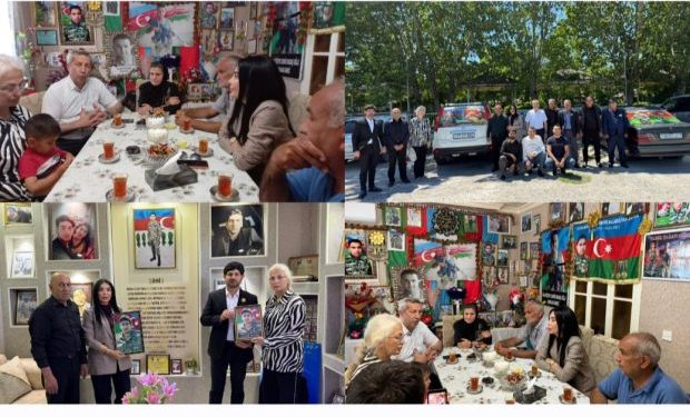 Sabirabadda şəhid ailələrinə Qurban bayramı sovqatı təqdim olundu – FOTO