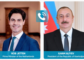 İlham Əliyev Niderlandın Baş naziri ilə telefon danışığı apardı