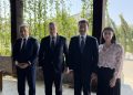Hikmət Hacıyev Makronun müşaviri ilə görüşdü