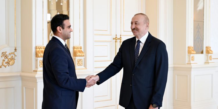 Prezident ABŞ Konqresinin Nümayəndələr Palatasının üzvünü qəbul etdi - Fotolar